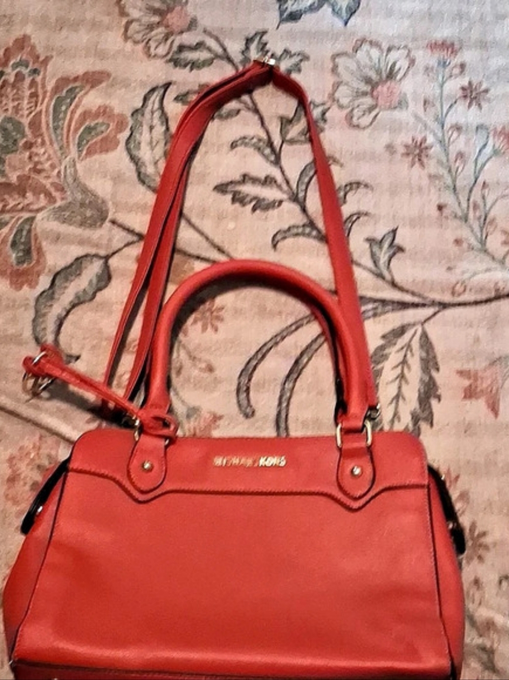 Michael Kors Red Satchel